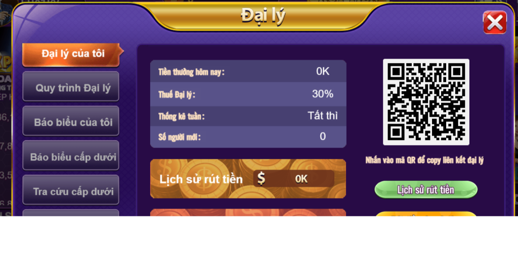 Hướng dẫn cách trở thành đại lý của 68 Game bài