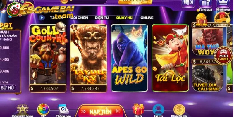 Trải nghiệm game Tài Lộc cực hấp dẫn